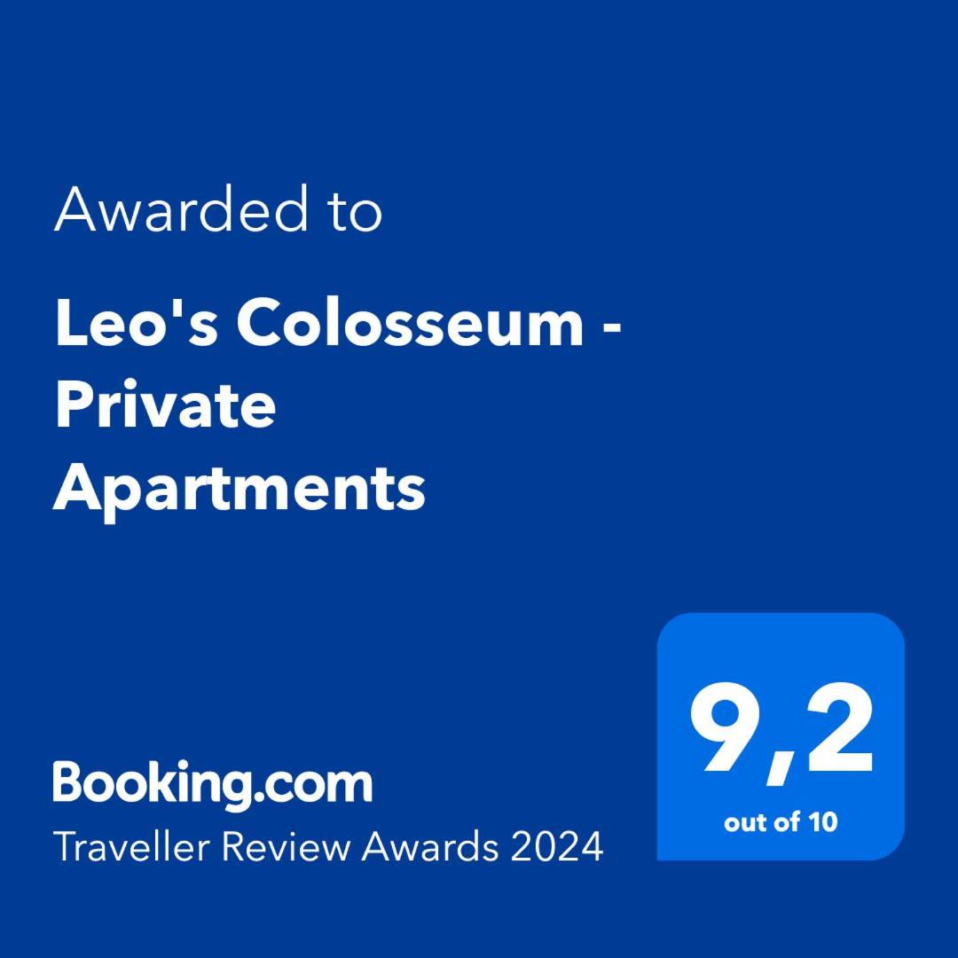 Leo'S Colosseum - Private Apartments Roma Exterior foto